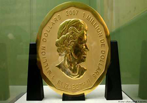سرقت سکه طلای 100 کیلویی از موزه‌ای در برلین